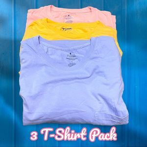 Three New Colorful Tees